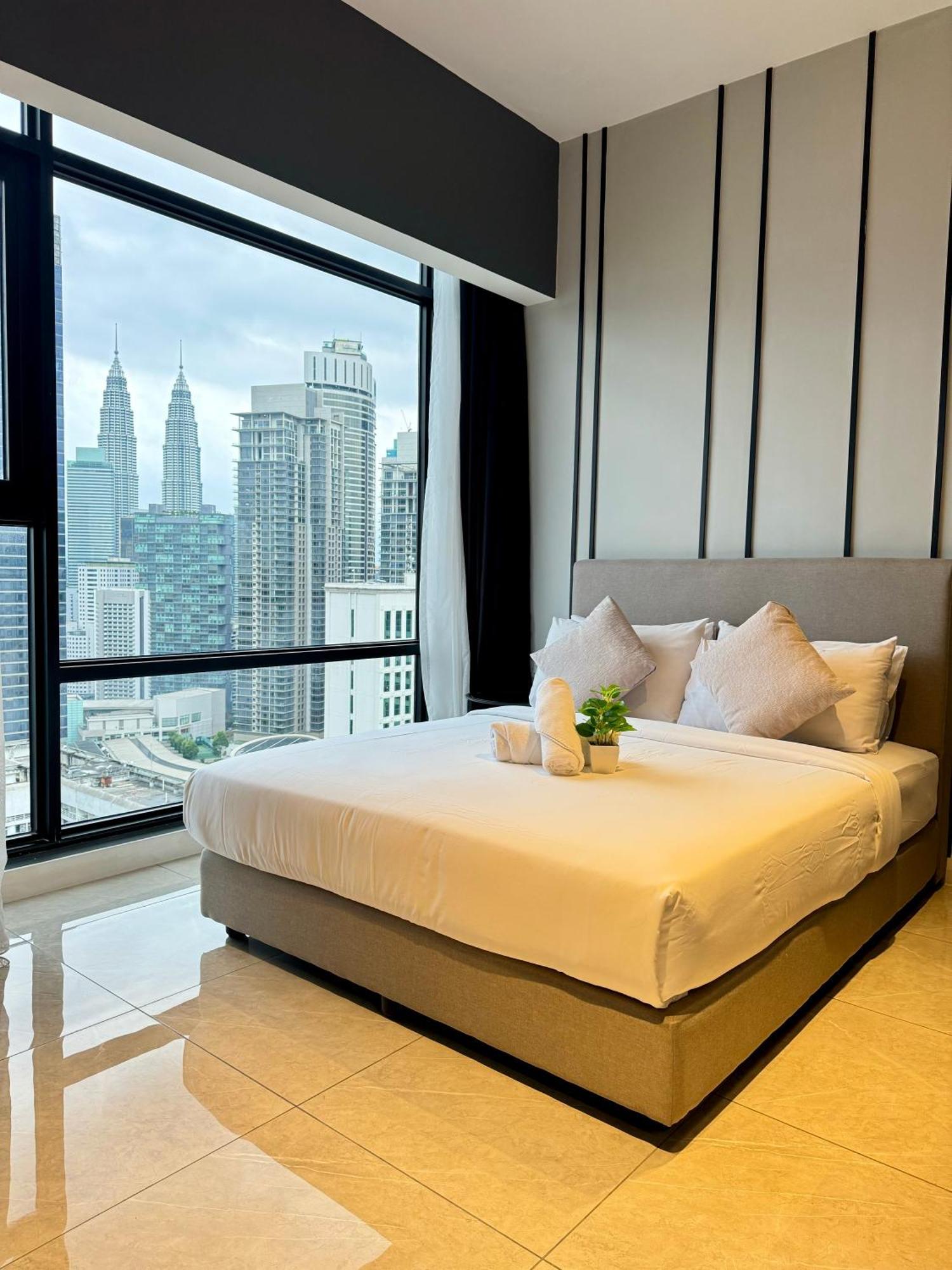 Апартаменты Axon Infinity Pool Kl Куала-Лумпур Экстерьер фото