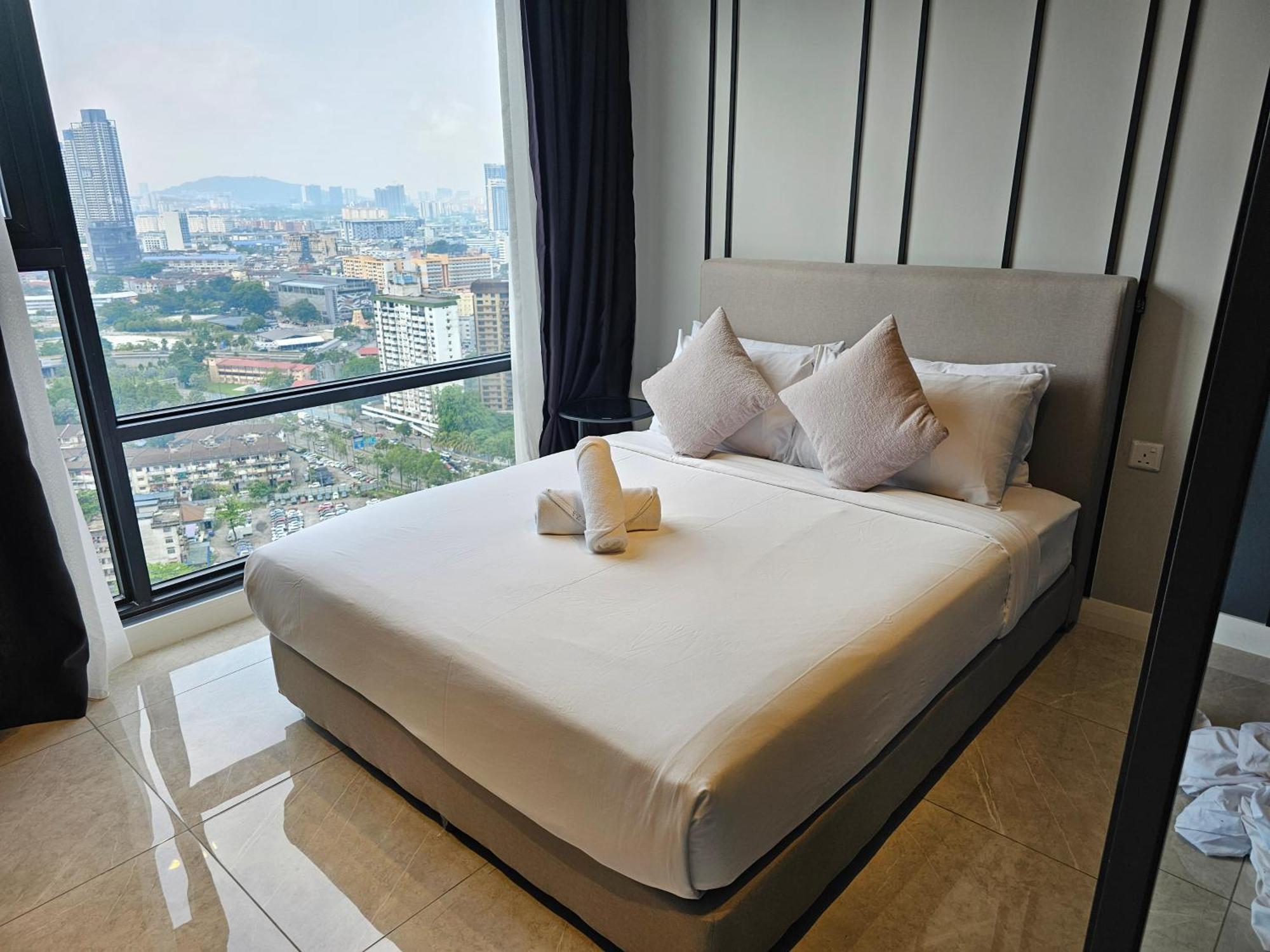 Апартаменты Axon Infinity Pool Kl Куала-Лумпур Экстерьер фото